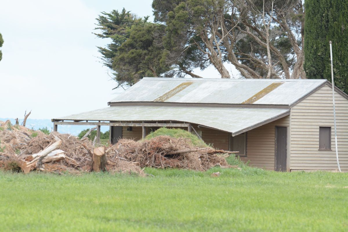 Cocoroc footy sheds. One can only image how much talk, noise and liniment are connected with the history.